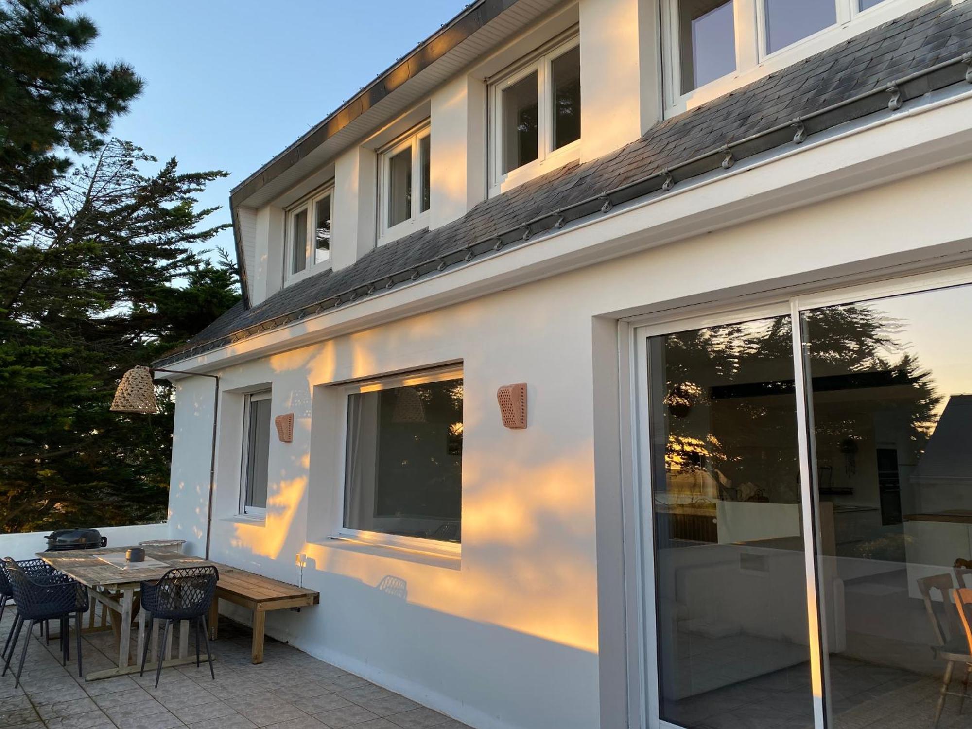 Villa Vieilles Vignes Vue Mer Billiers Экстерьер фото