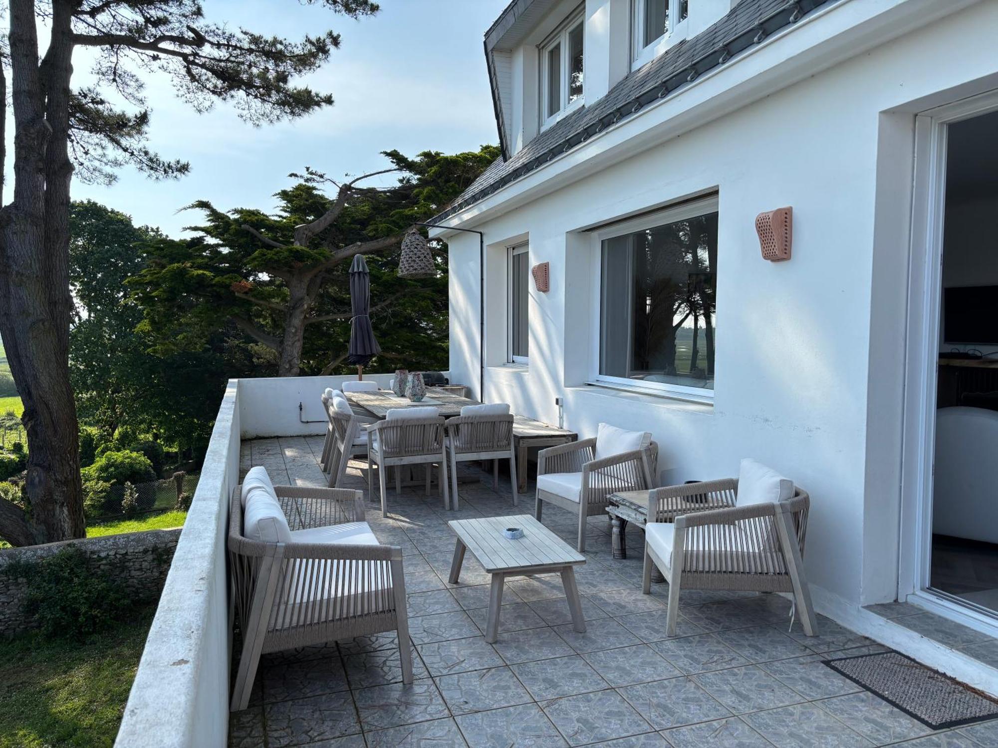 Villa Vieilles Vignes Vue Mer Billiers Экстерьер фото